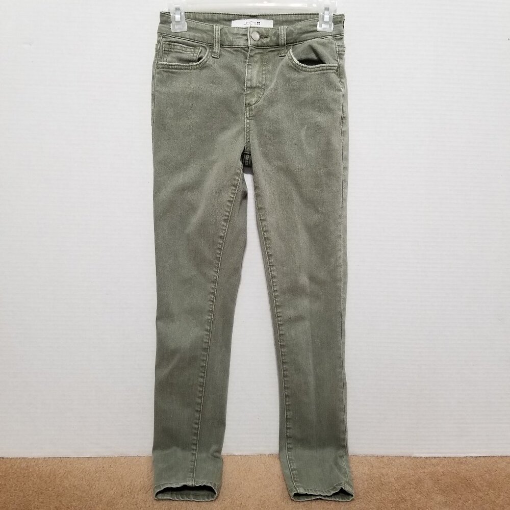 Joe's jeans 25 The Icon Skinny Ankle denim stretch mid rise Dried Basil